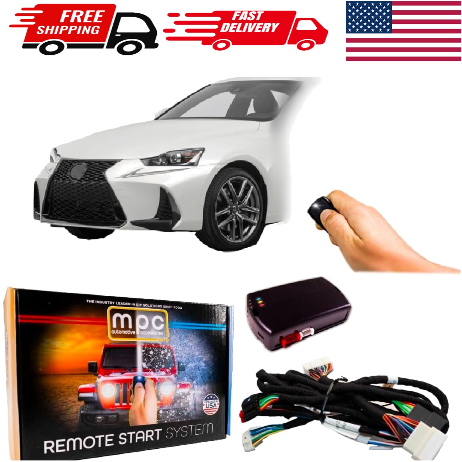 Push Lock 3X Remote Start System for Lexus IS250 2014-2015 | Tech Support
