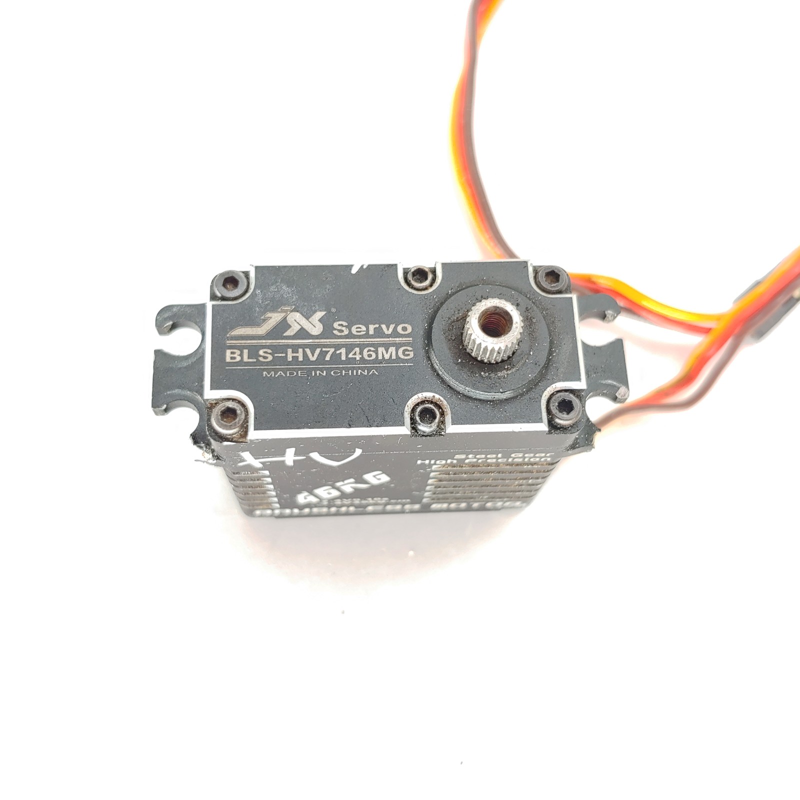 JX BLS-HV7146MG 46KG Digital Brushless Servo for RC Crawler Car Helicopter USED
