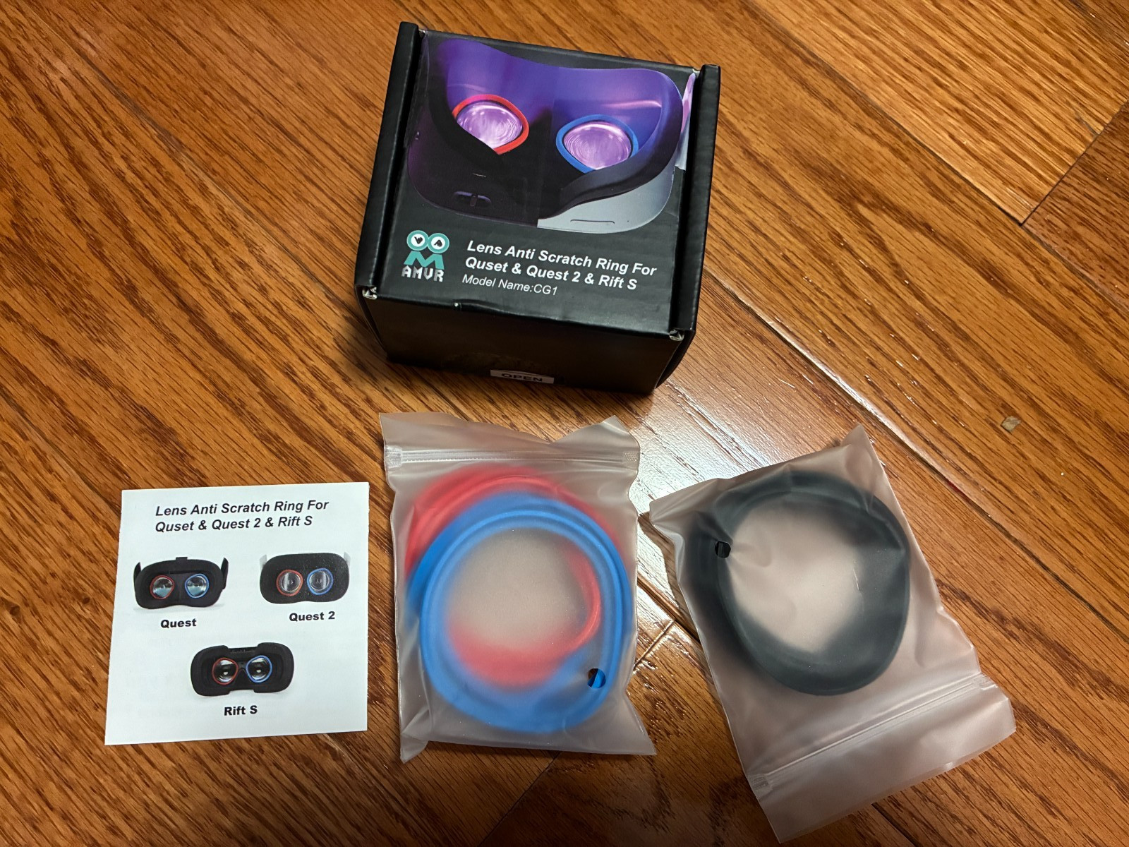 Lightly Used 128GB Meta Quest 2 VR Headset w. Controllers, Elite Strap, Charger