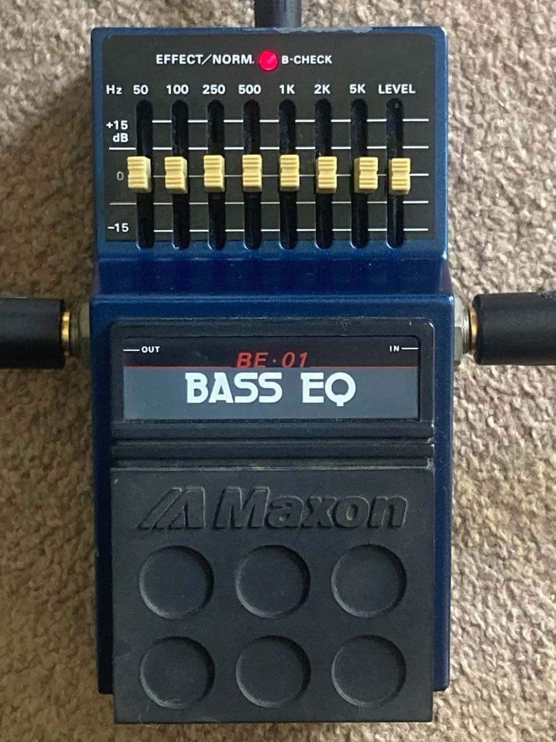 Maxon Bass EQ BE•01 Made in Japan Junk