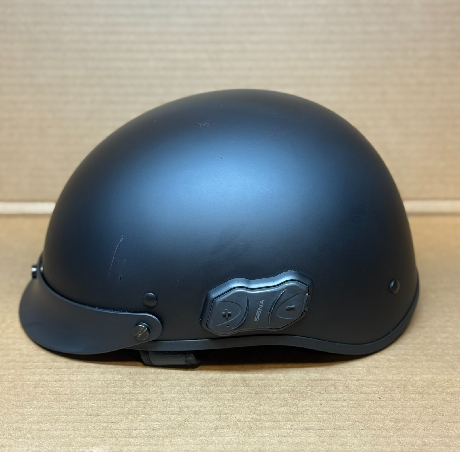 Sena Cavalry Helmet 10R Bluetooth Half Matte Black (XS) Extra Small