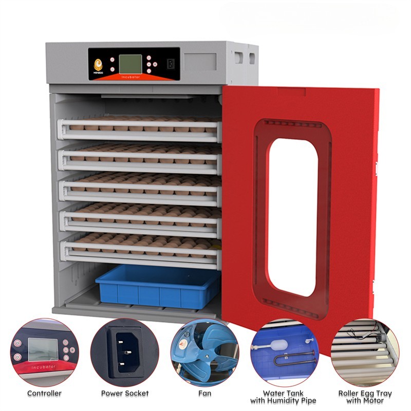 400 Egg Incubator Digital Hatcher w/ Automatic Temperature & Humidity Control