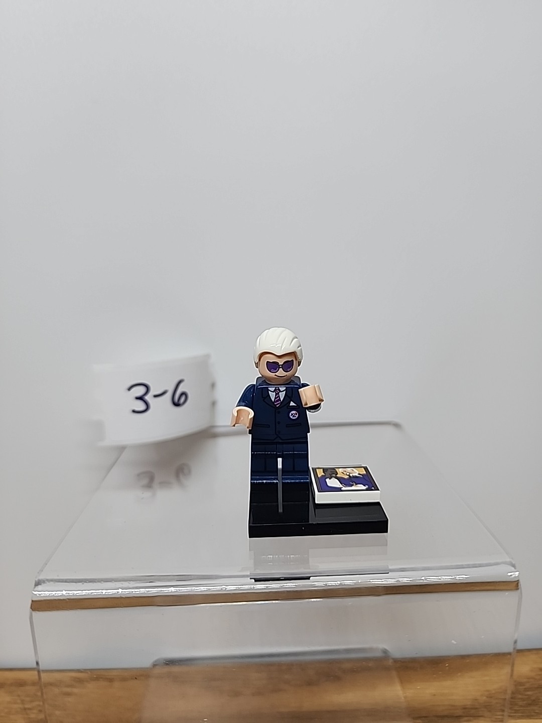 Joe R Biden Custom Minifigure Brand New
