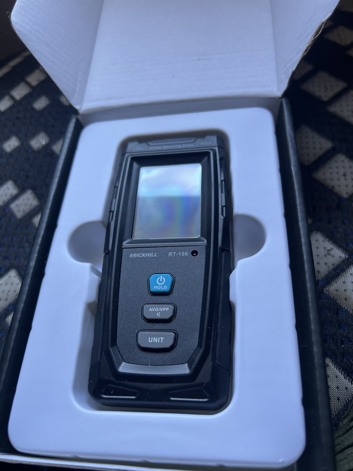 ERICKHILL RT-100 EMF Meter Color-Screen Display Professional Instrument