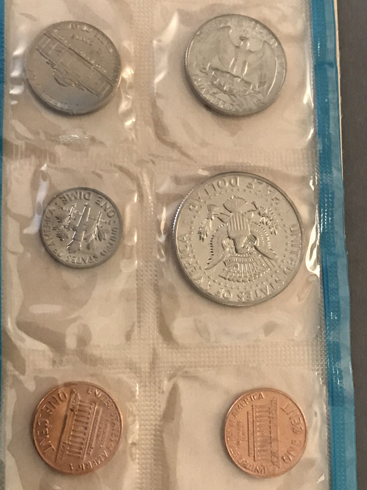 1971 US Mint Uncirculated PDS Coin Set In OGP