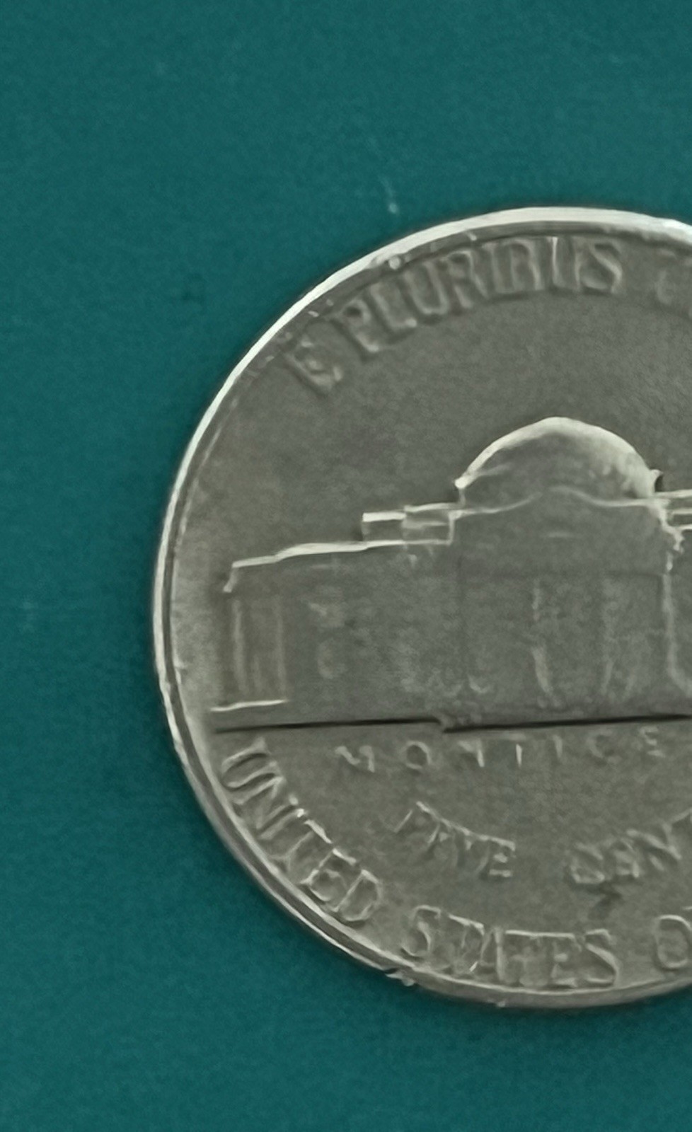 1962 D Jefferson Nickel Error