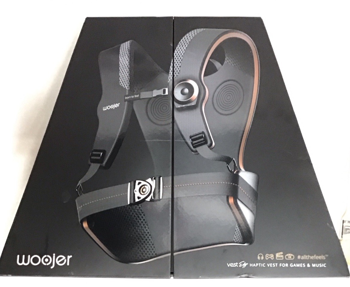 Woojer Vest Edge: Haptic Vest For Games And Music In Original Box Brand New