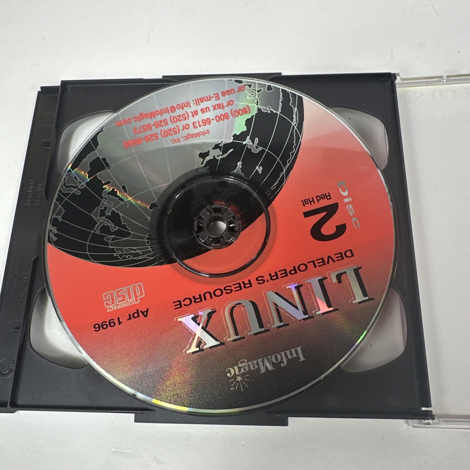 Linux Developer's Resource Infomagic KNIGHT 6 CD Set Red Hat Slackware Kernel