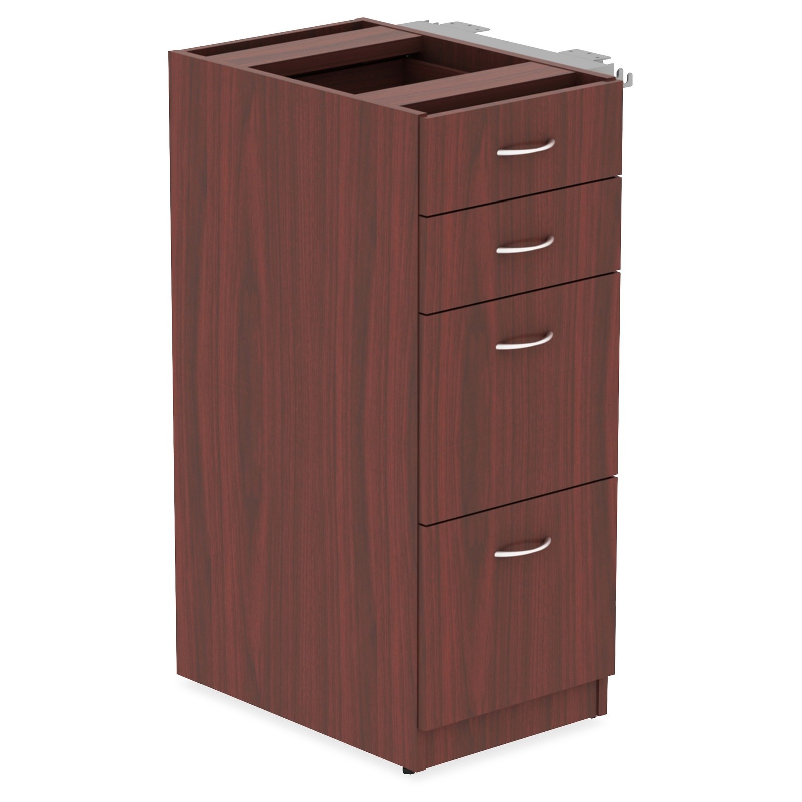 Lorell Relevance Series Mahogany Laminate Office Furniture (llr-16210)