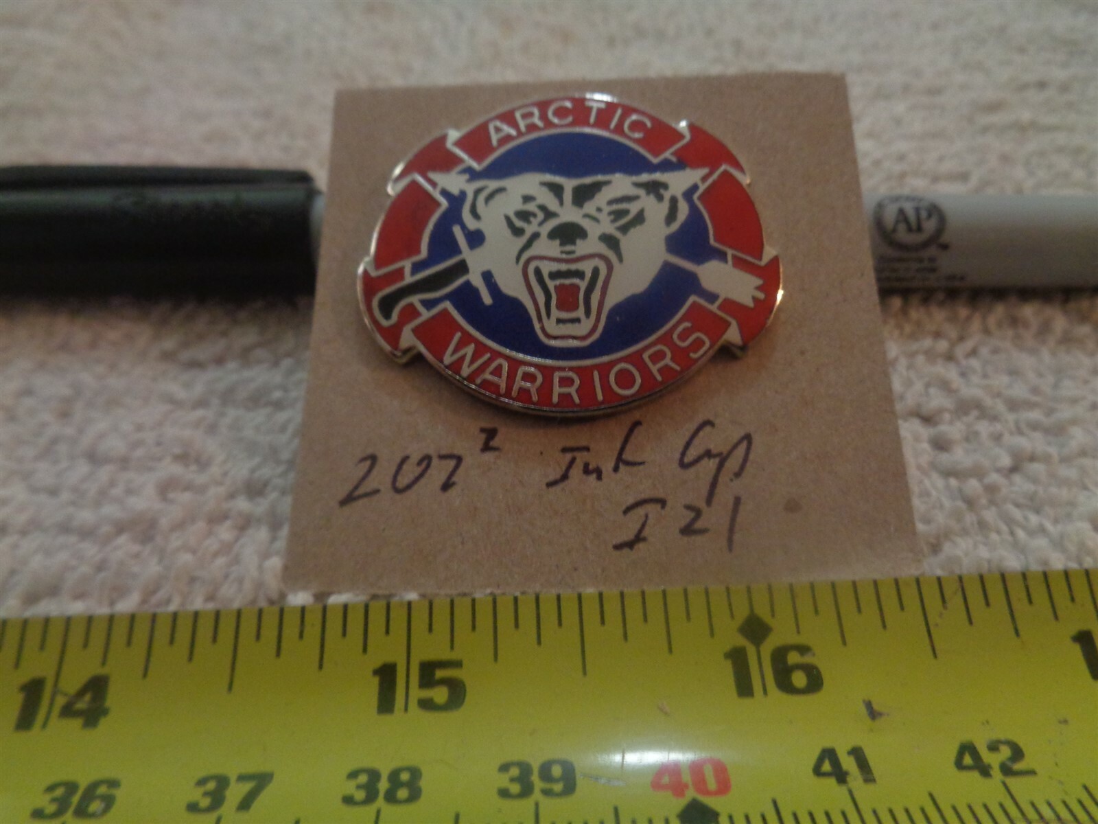 207th Infantry Group I21 Unit Crest, DI, DUI (DRAW#R5)