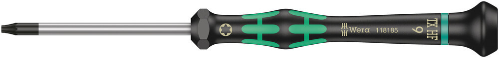 Wera 118185, 2067 Torx® HF Screwdriver w/Holding Function, TX 9x60mm