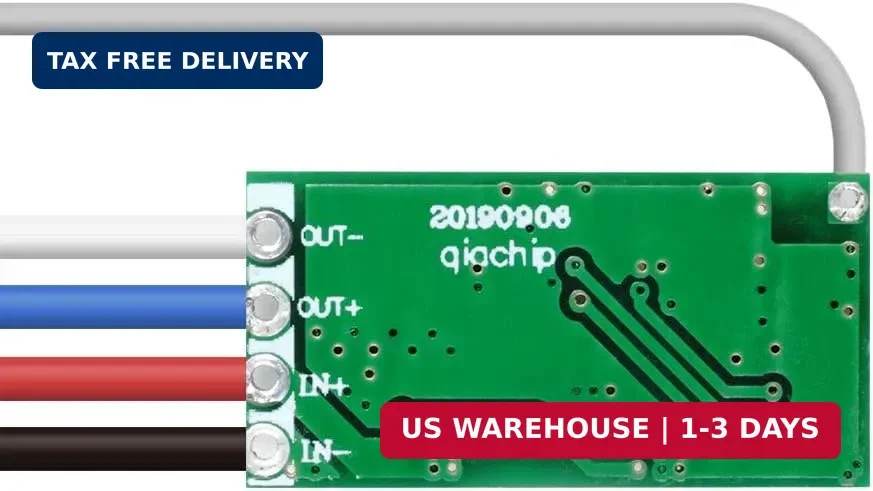 Mini Wireless Remote Control Switch DC 12V 24V 1 Channel RF Relay Latched Switch
