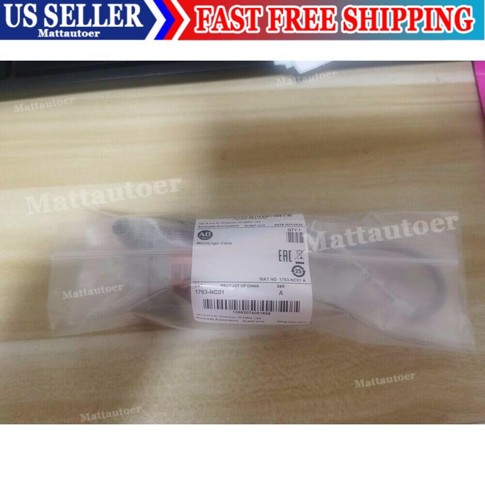 Allen Bradley 1763-NC01 MicroLogix DH-485 Comm Cable Surplus SEALED USA