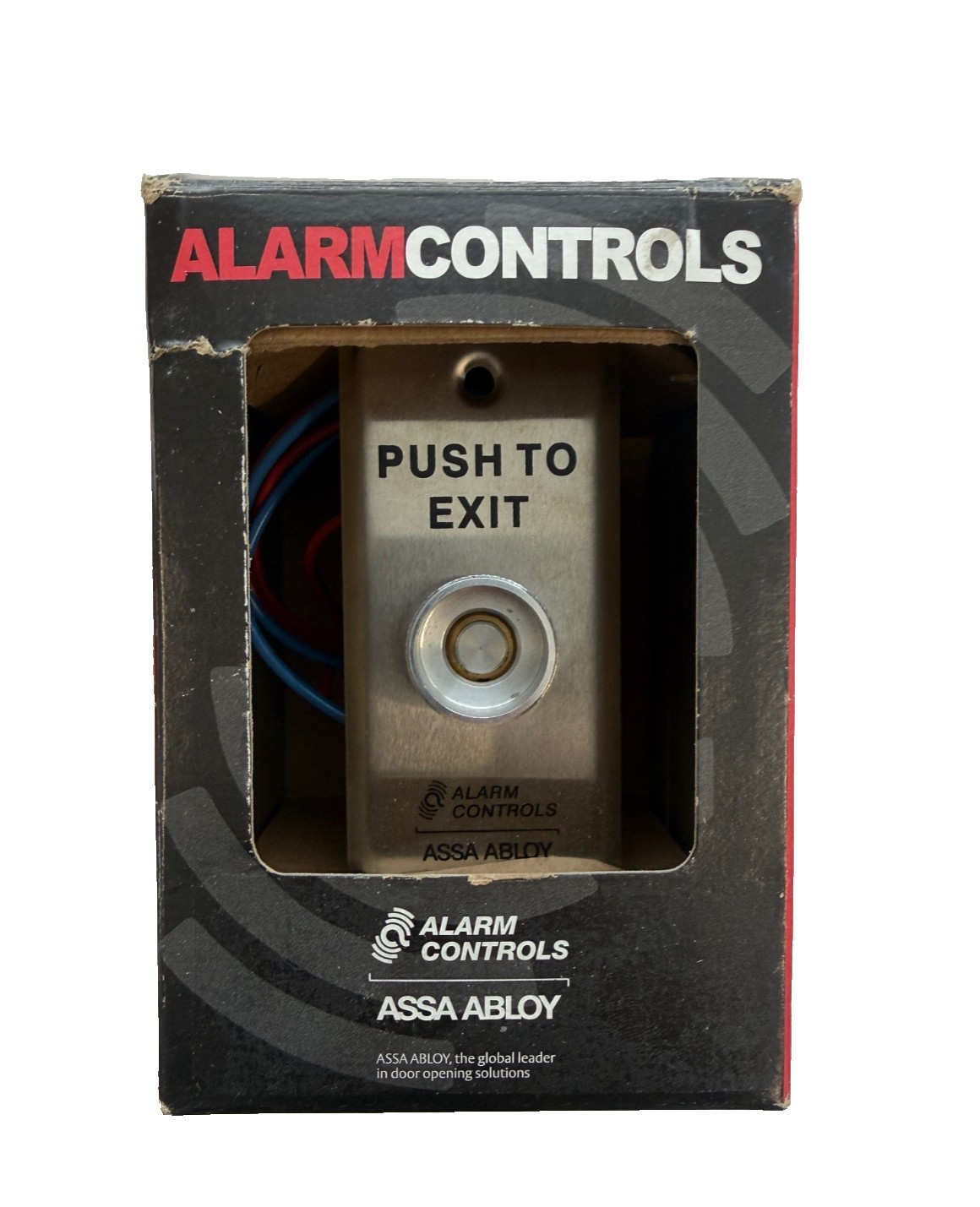 ALARM CONTROLS TS-15 Exit Delay Timer,Push to Exit Button,