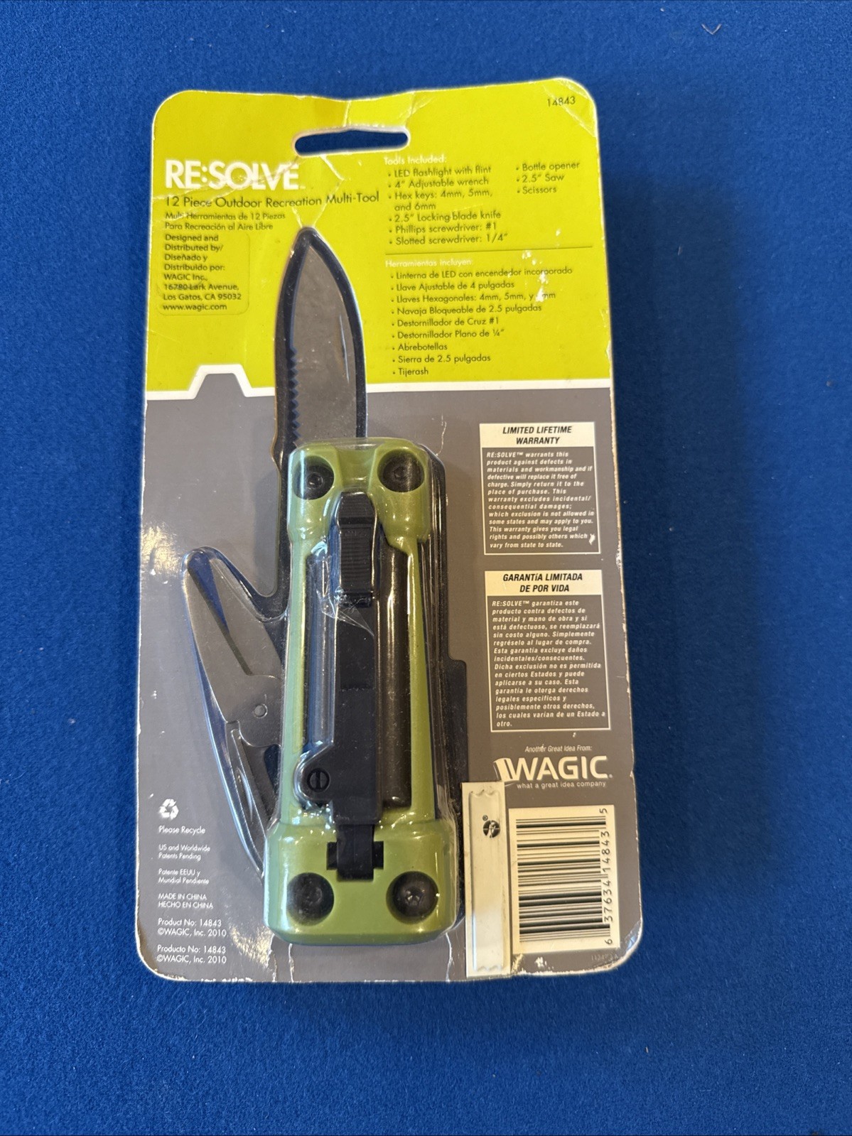 Resolve 12pc Multi Tool , New