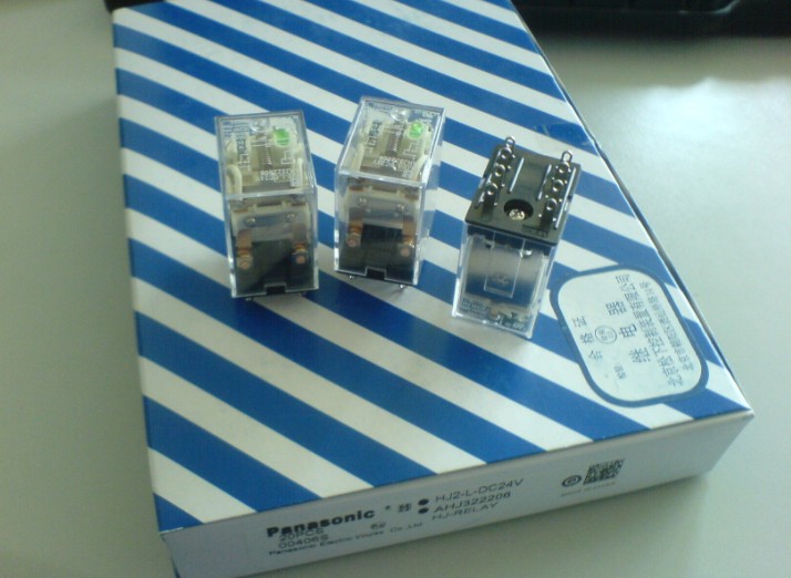10PCS New Panasonic HJ2-L-DC24V AHJ322206 Relays DC24V Brand Free Ship