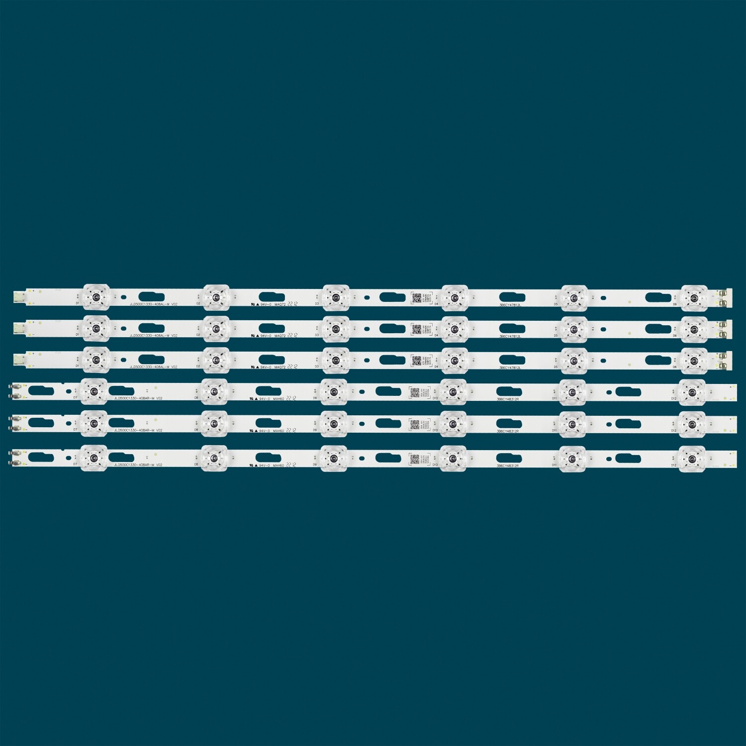 LED strips For UA50TU7000 UN50TU8000 CY-BT050HGPR1V LM41-00887A LM41-00888A