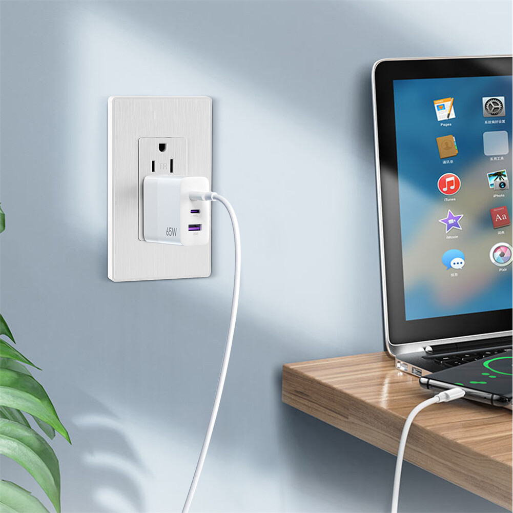 USB Outlet Type-C/A Wall Charger 15A TR Receptacle Plug Electrical Socket US