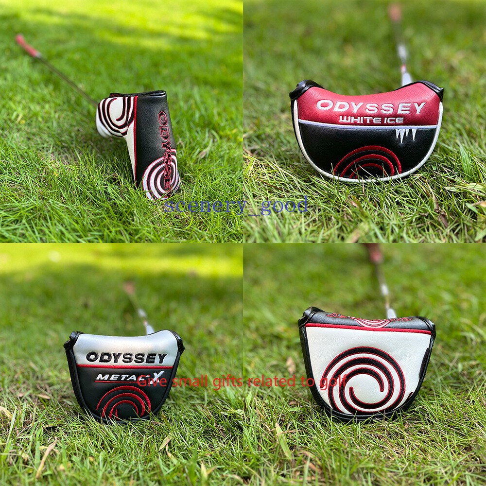 2025 New Odyssey Golf Club Putter Cover Mallet Head Cover Leather Case
