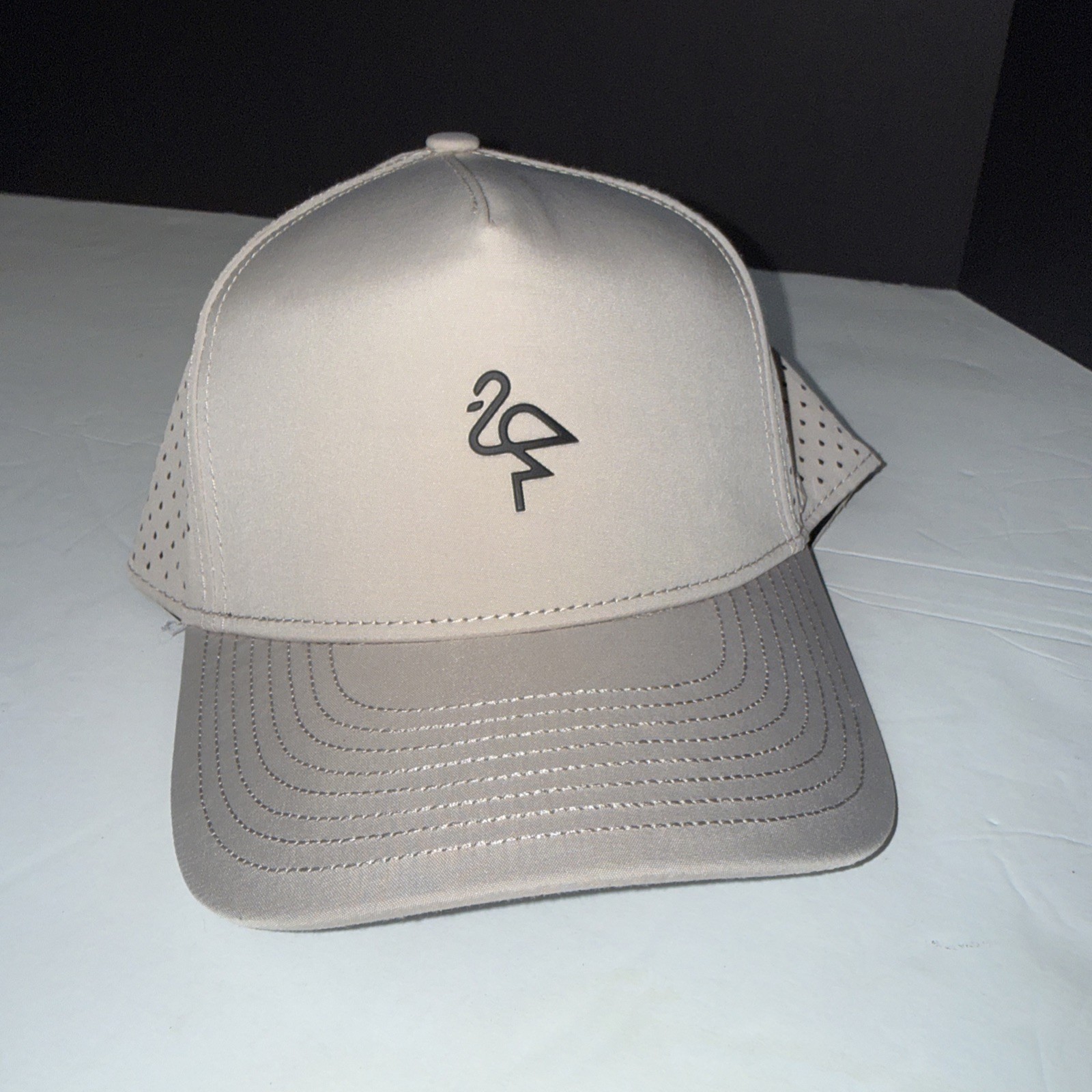 Byrdgang Golf Hat Flamingo Logo