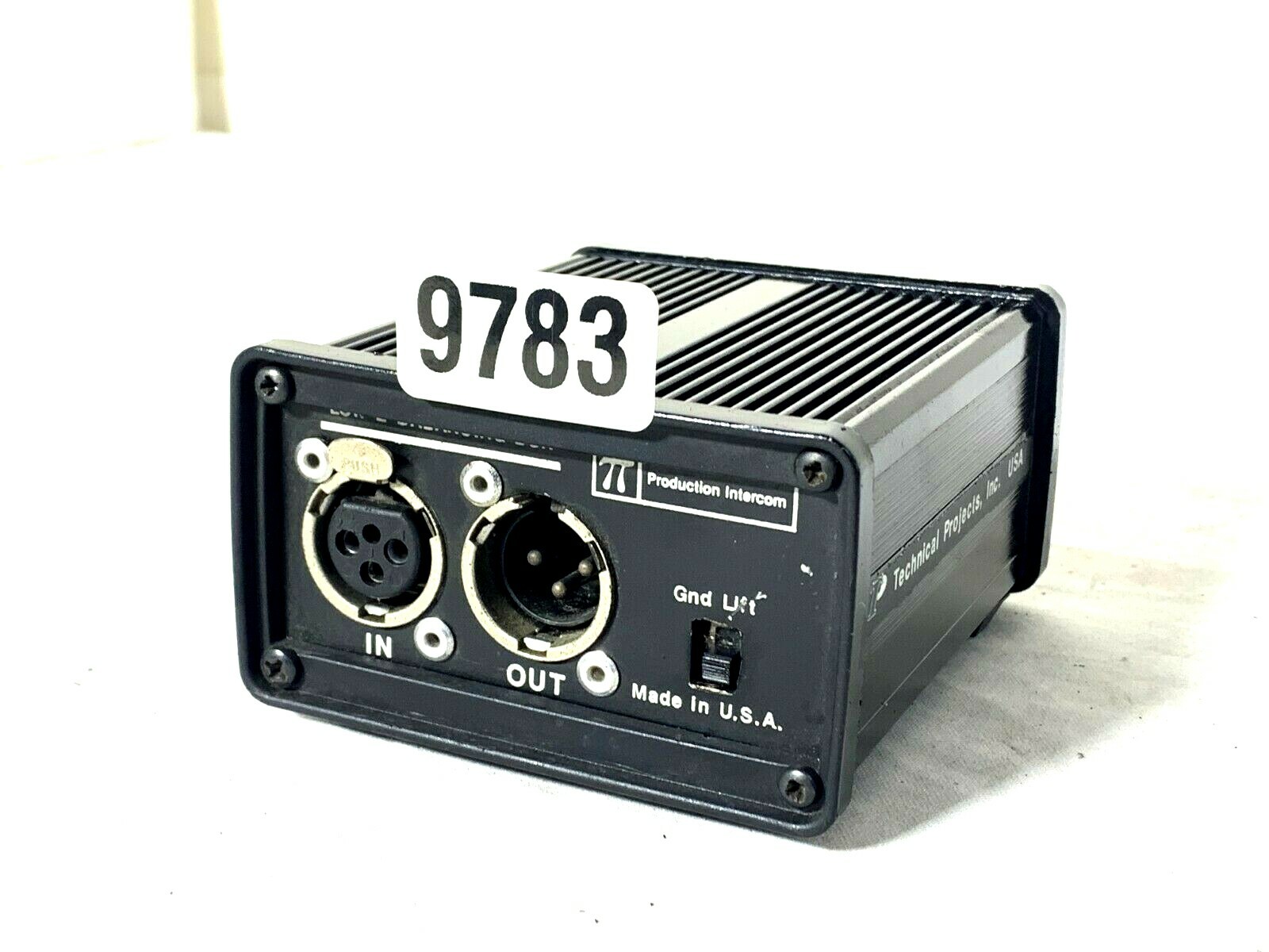 Technical Proj LO-Z Balancing Box Intercom Single Ch Belt Pack #9781-#9783 (One)