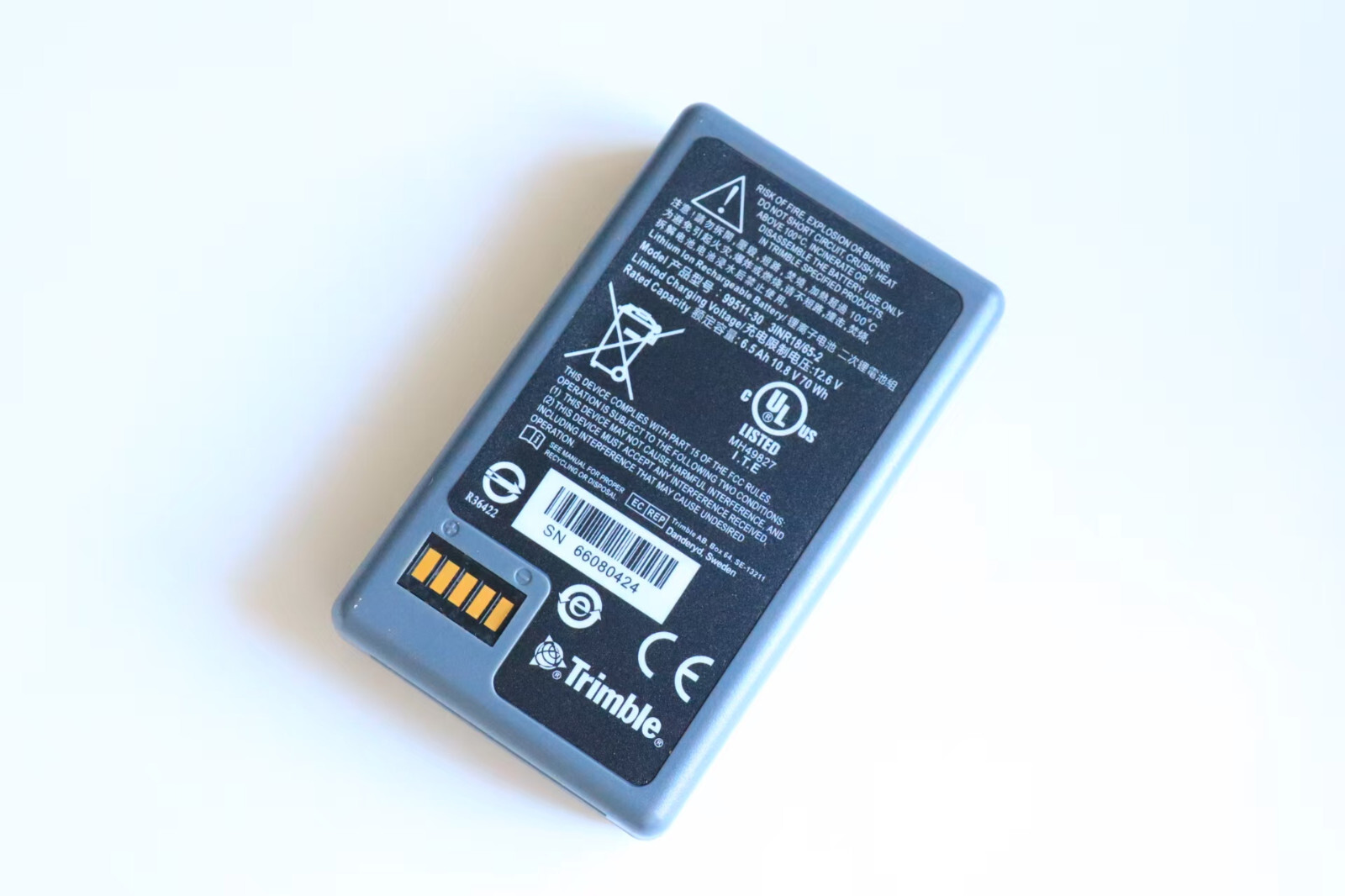 Trimble 79400 replace battery for Trimble S3 S6 S8 total station
