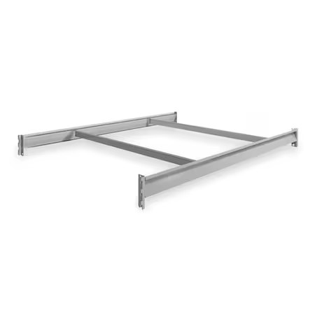 Tennsco Bpb-60-48 Shelf, 48 In D, 60 In W, Industrial Gray