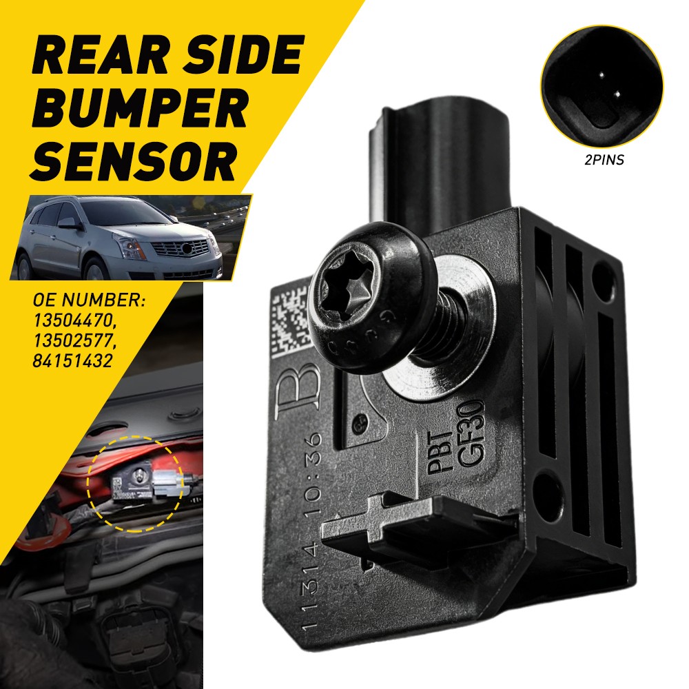 1Pc Side Crash Bumper Sensor 13504470 For Cadillac Chevrolet Buick GMC 2013-2021