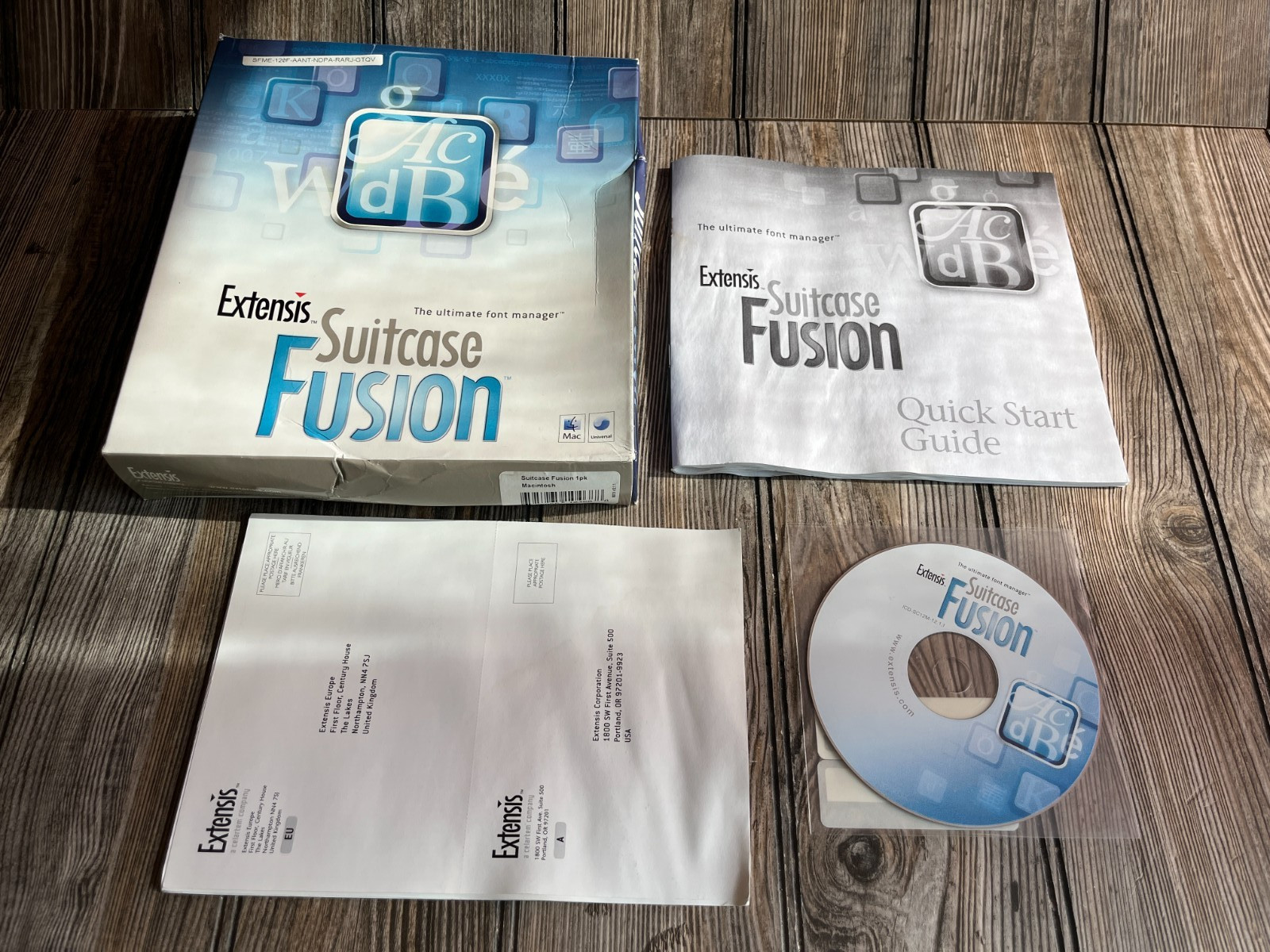 Extensis Suitcase Fusion | Font Management Software for Mac | OS X v10.4.4 +