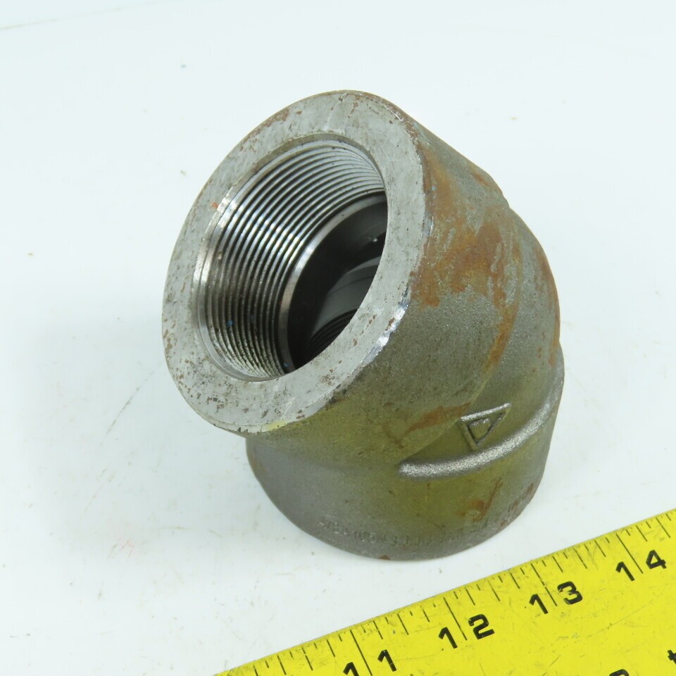 3668B16 A/SA105N 3m 2" High Temperature 45-¦ Elbow Carbon Steel
