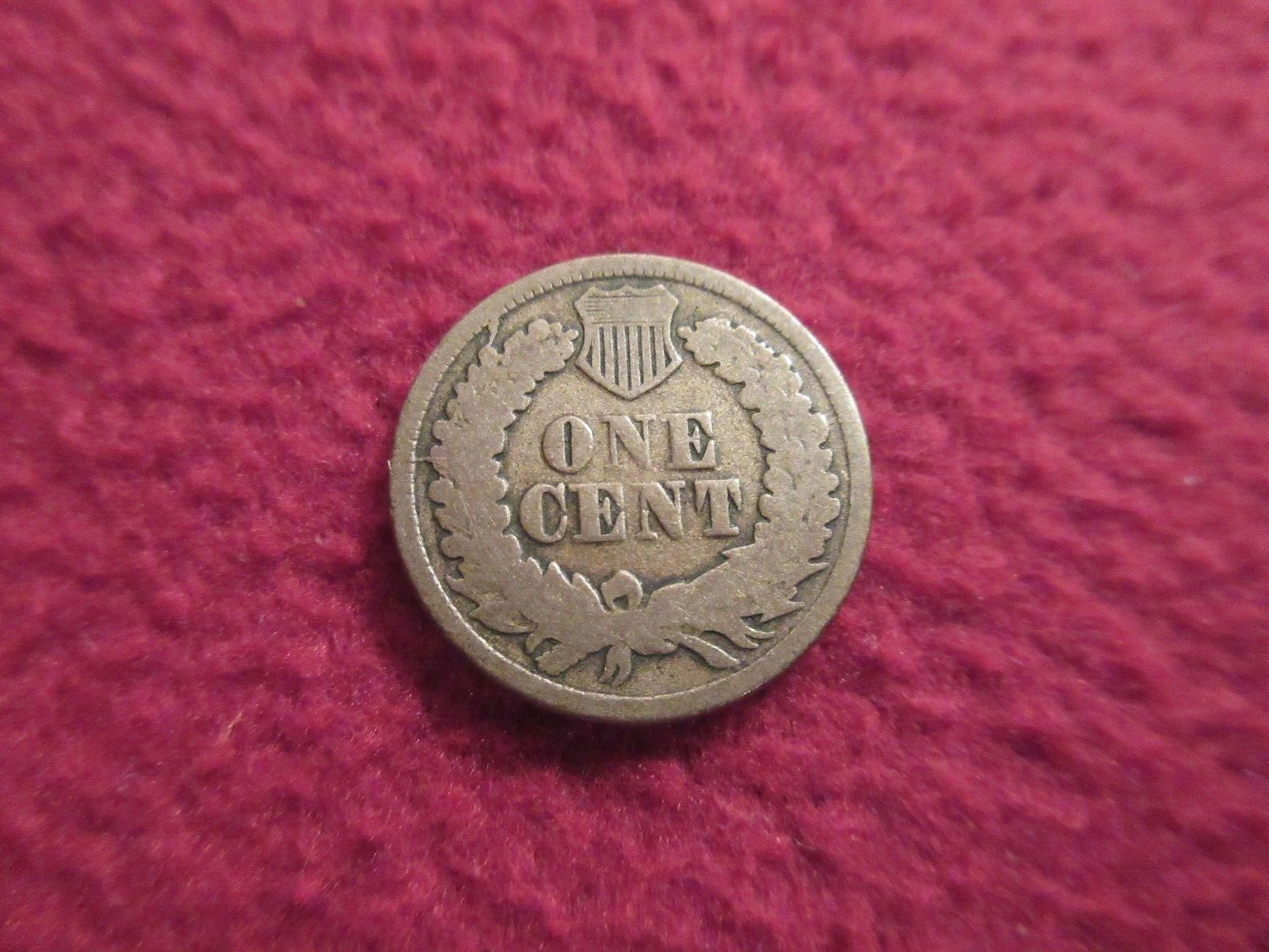 1864 DATED INDIAN CENT ORIGINAL