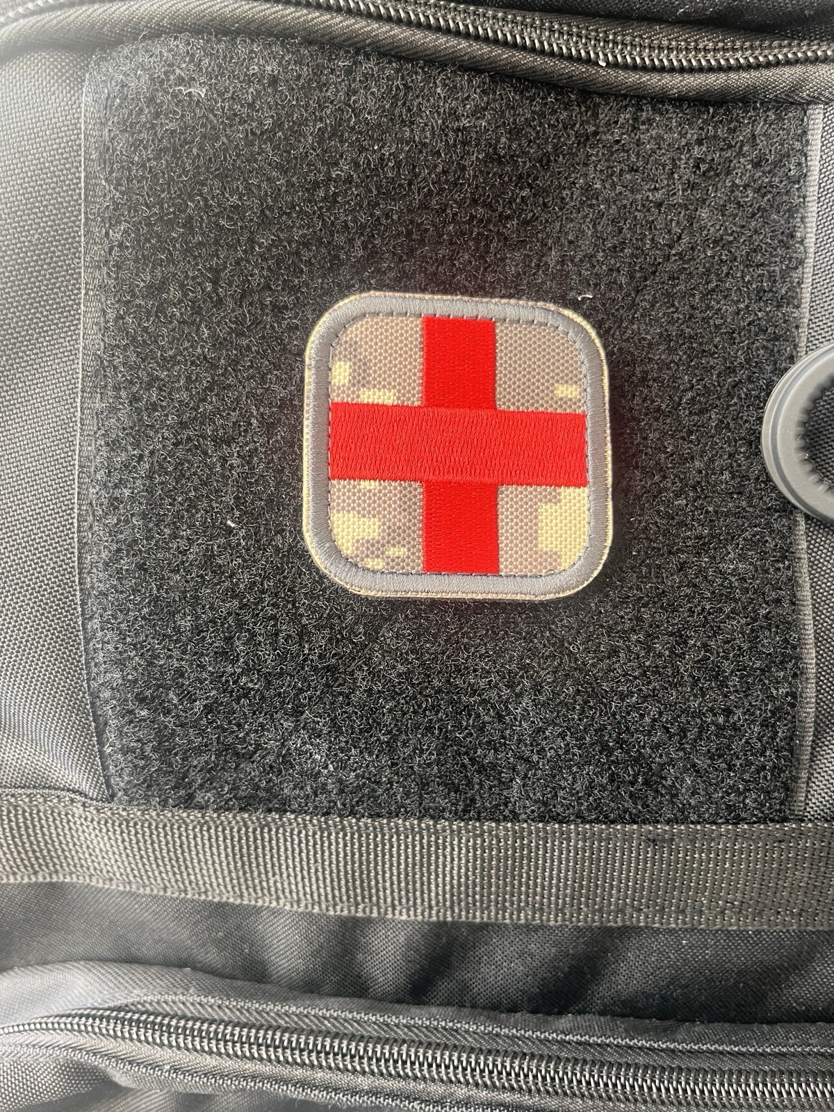 FDE Multi cam Medic IFAK Patch Hook And Loop Army Military RED CROSS PATCH