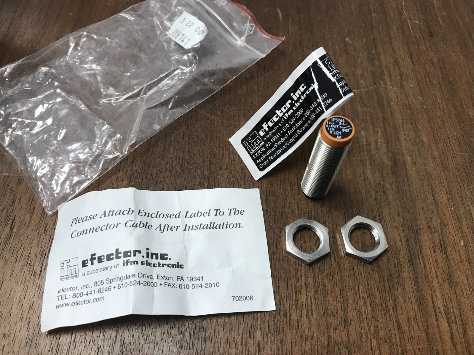 IFM Effector IF5764 Inductive Sensor