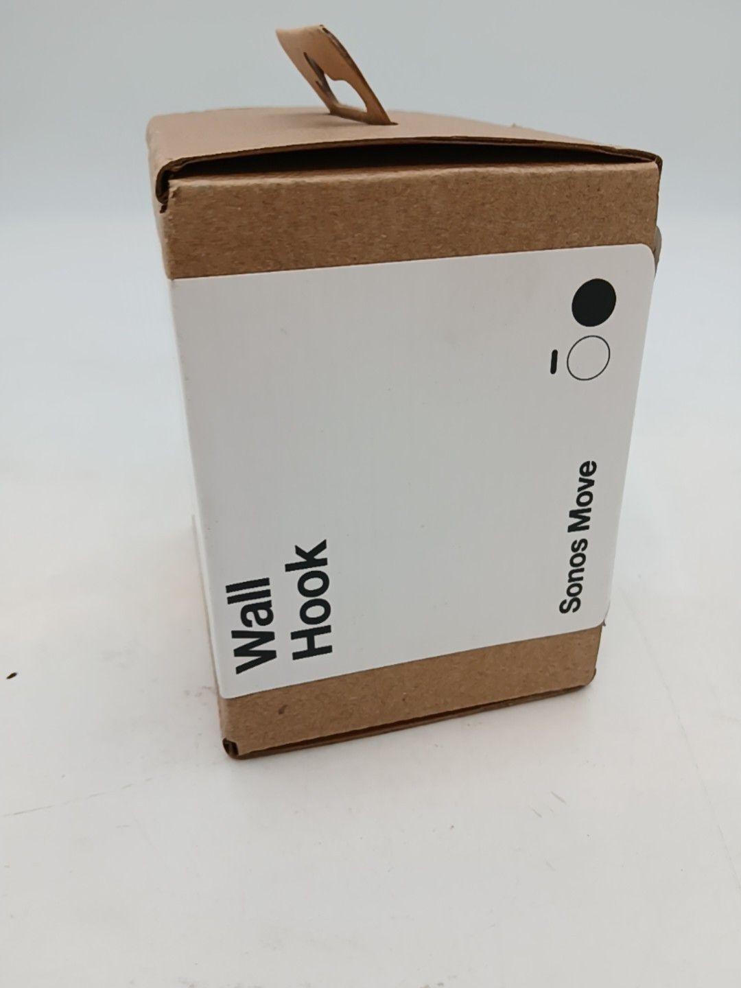 Sonos Move Wall Hook Mount White Fixed Speaker Mount Hardware MVWHKWW1