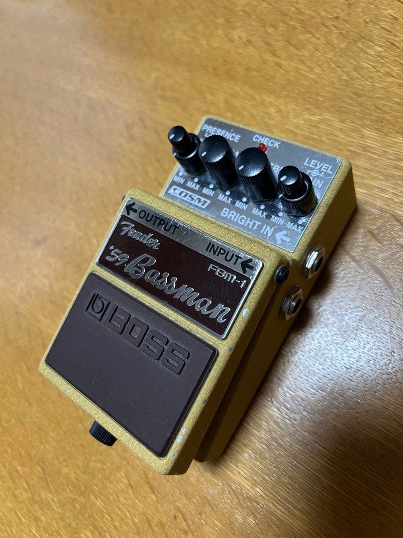 BOSS FBM-1 Fender '59 Bassman Guitar Effects Pedal JPN Used