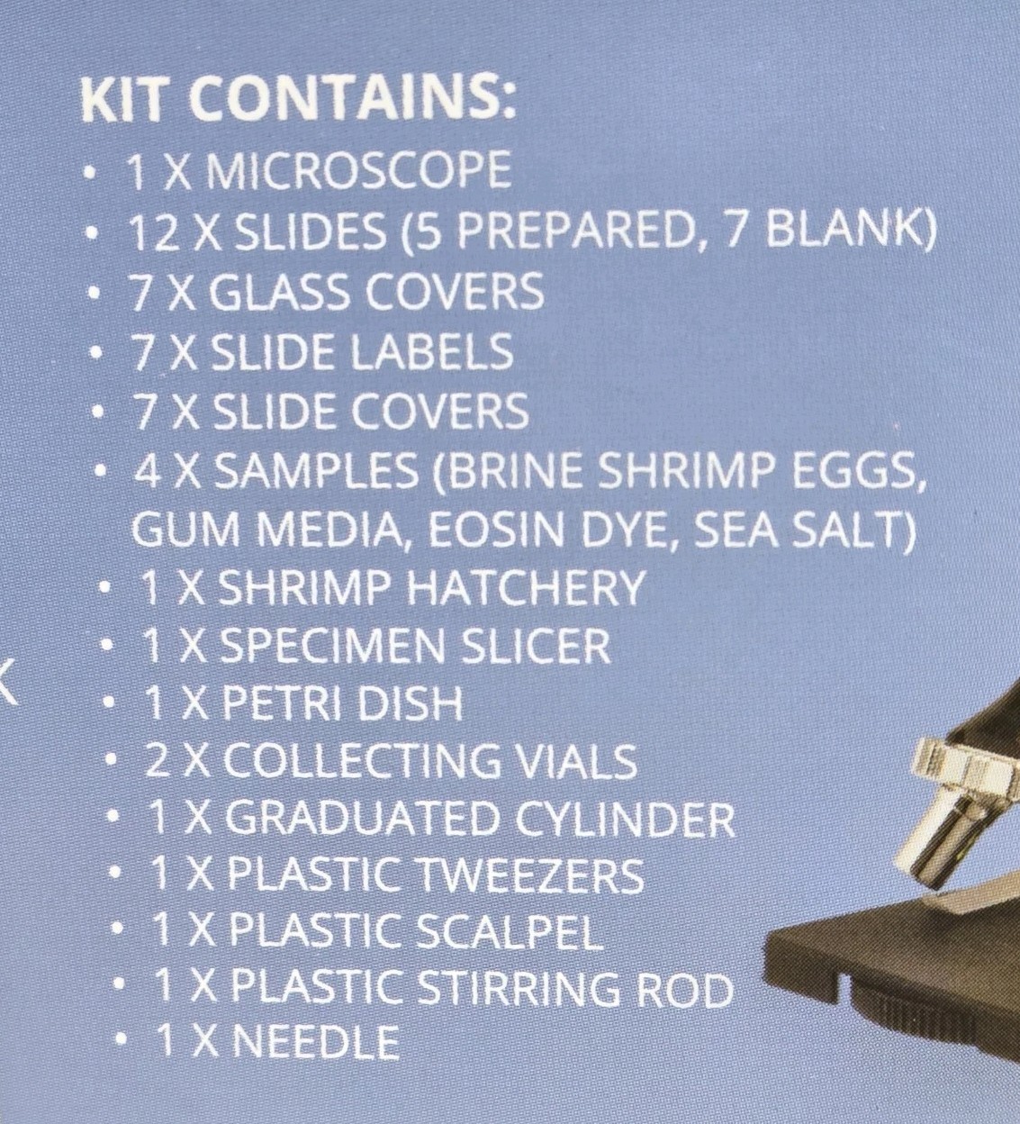Discovery #Mindblown Microscope Set 48-Piece with Durable Metal Framework Case
