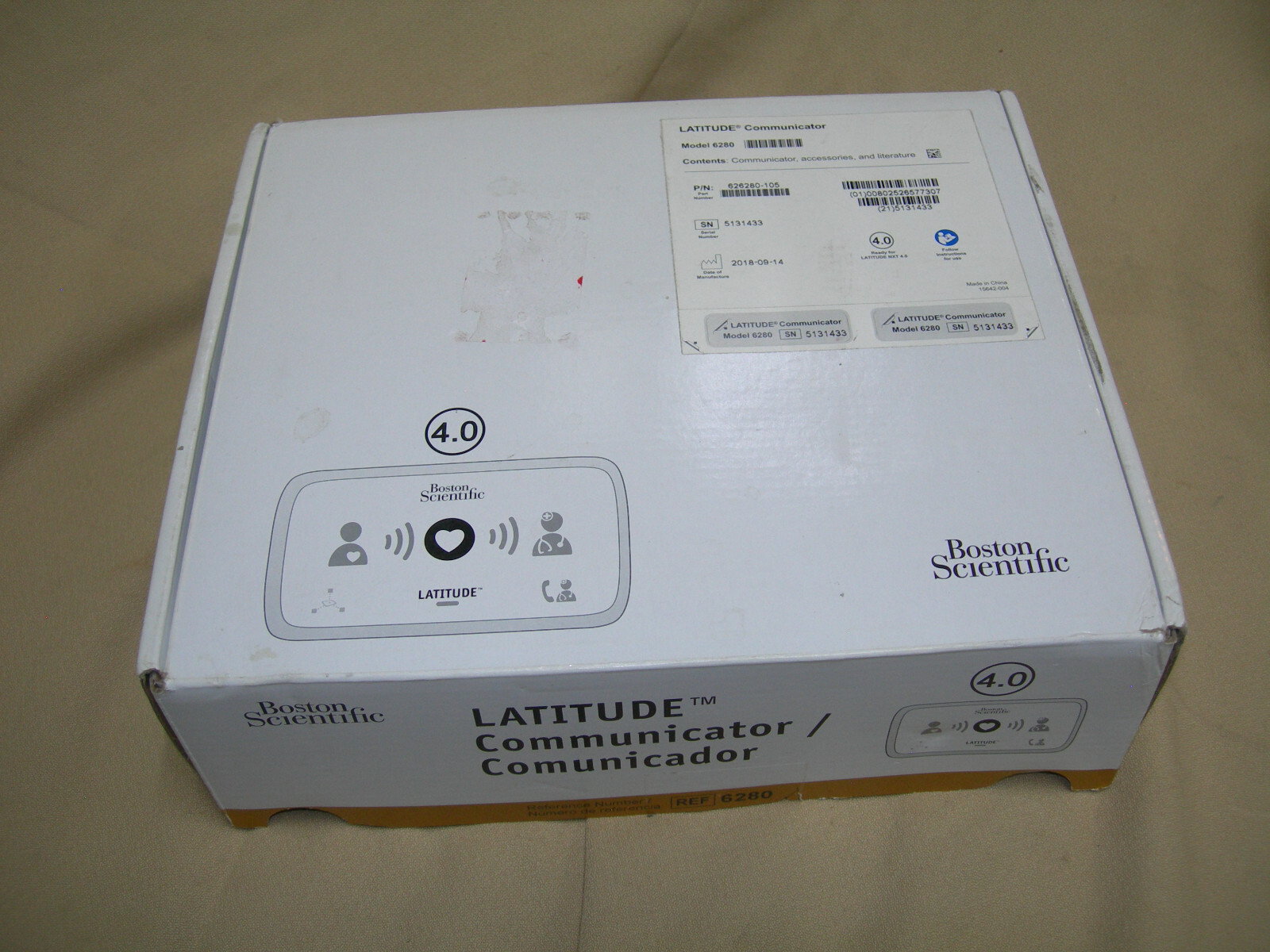 Boston Scientific Latitude Communicator 6280 New Open Box
