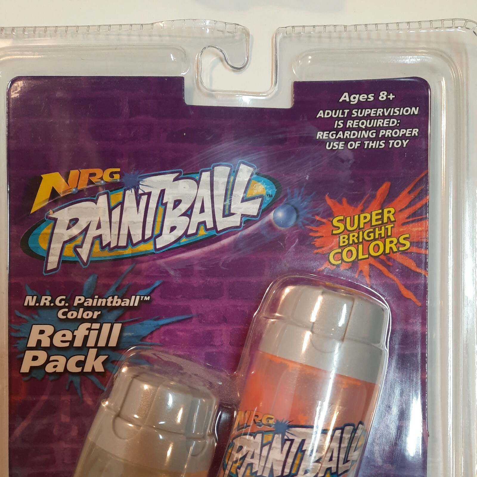 Vintage Toymax Nrg Paintball Refill Pack 80782 new sealed in Package