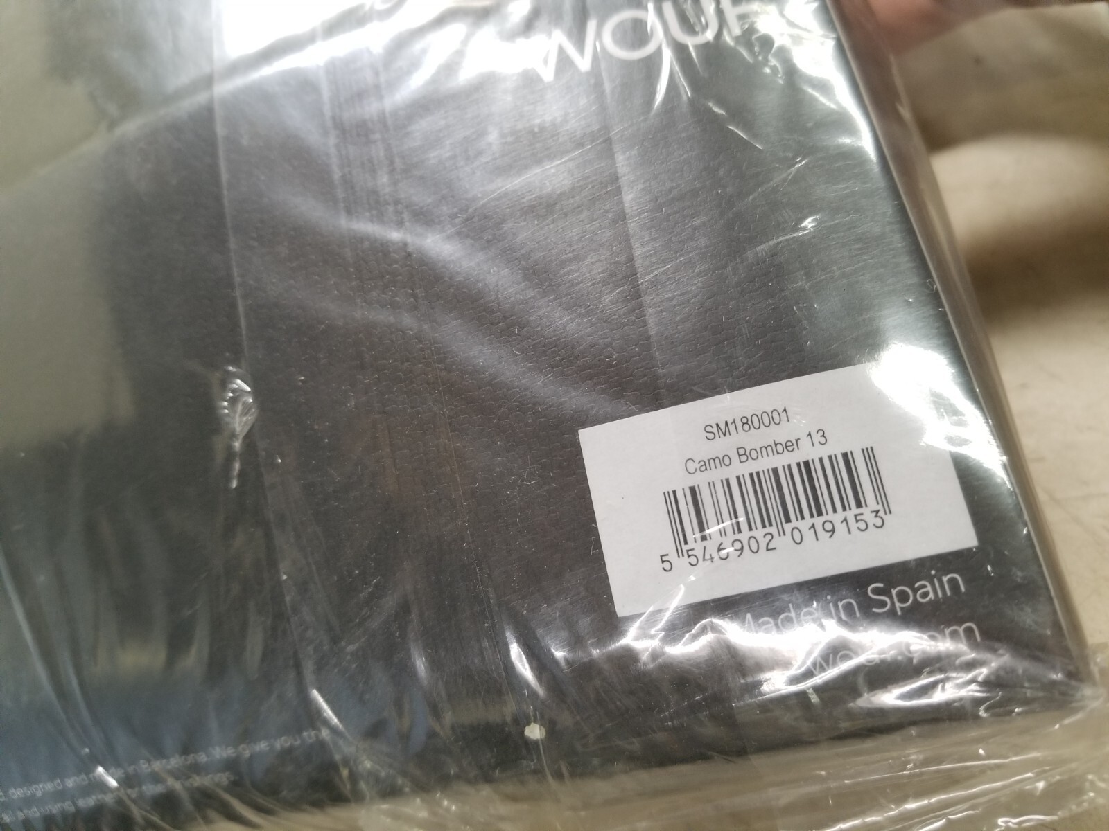 WOUF MacBook 13" Sleeve - Camo Bomber