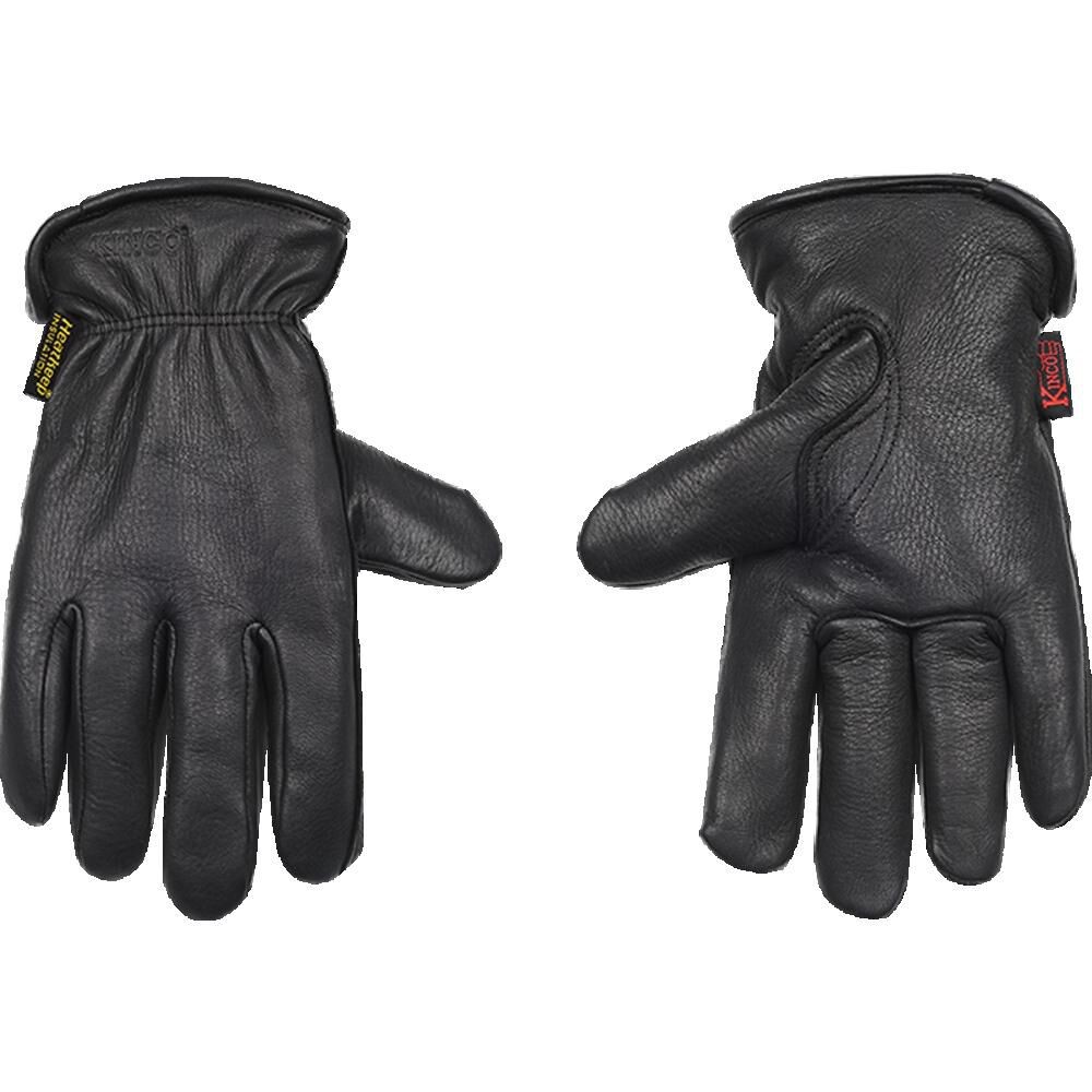 Kinco Mens Driver Gloves Black Large