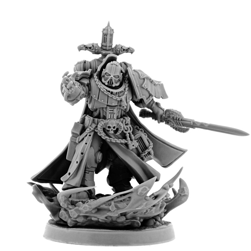 Vader Librarian - Wargame Exclusive Chaos Possessed Sorceror Lord