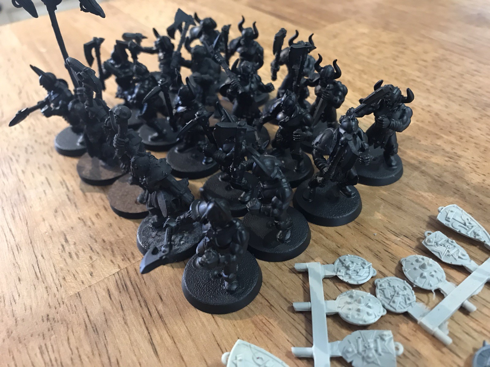 Games Workshop  AOS Chaos Slaves to Darkness 20 OOP chaos marauders w/command B