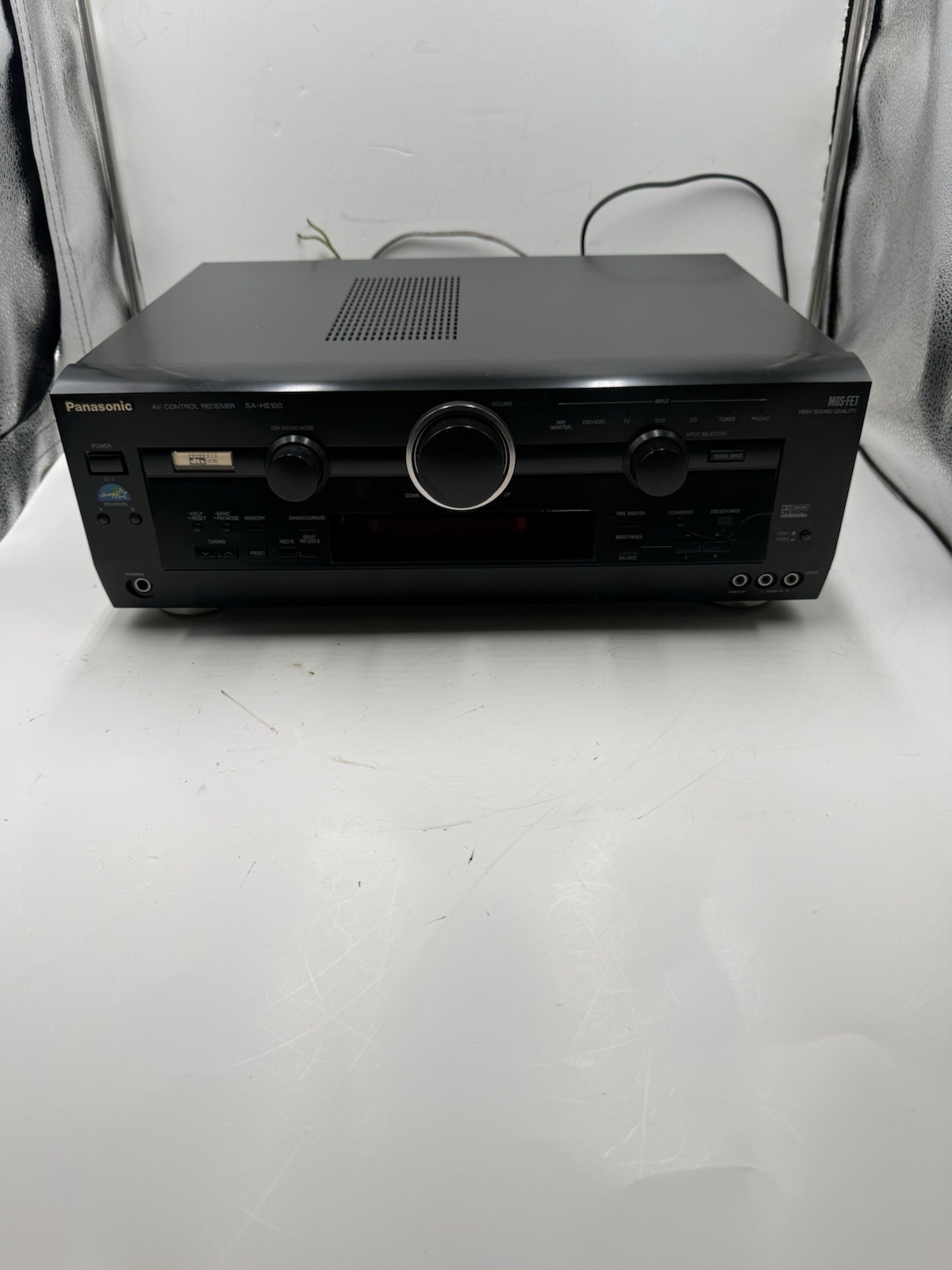 Vintage Panasonic SA-HE100 350W Multi Input MOS-FET Audio Receiver