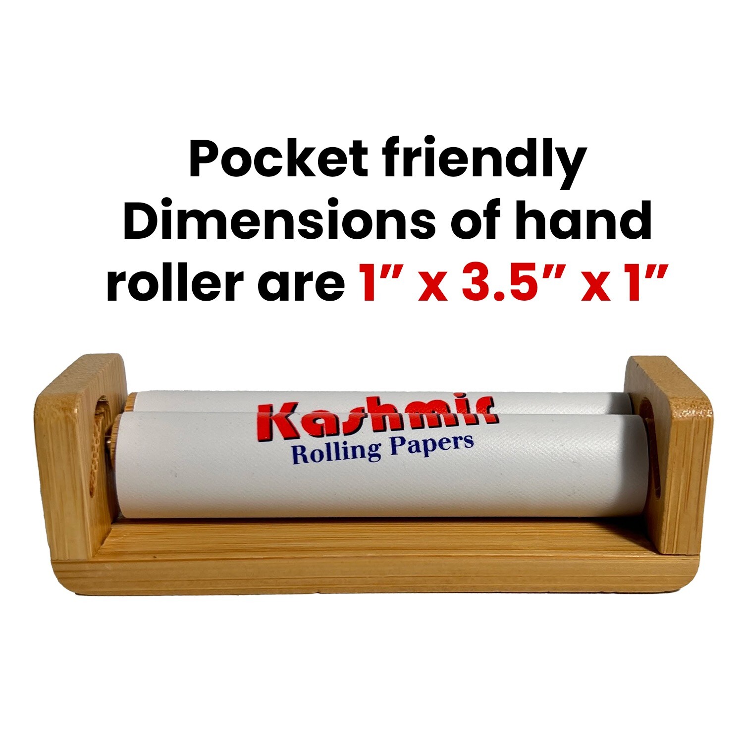 Rolling Papers Machine | Bamboo Hand Roller for rolling papers pack of 3