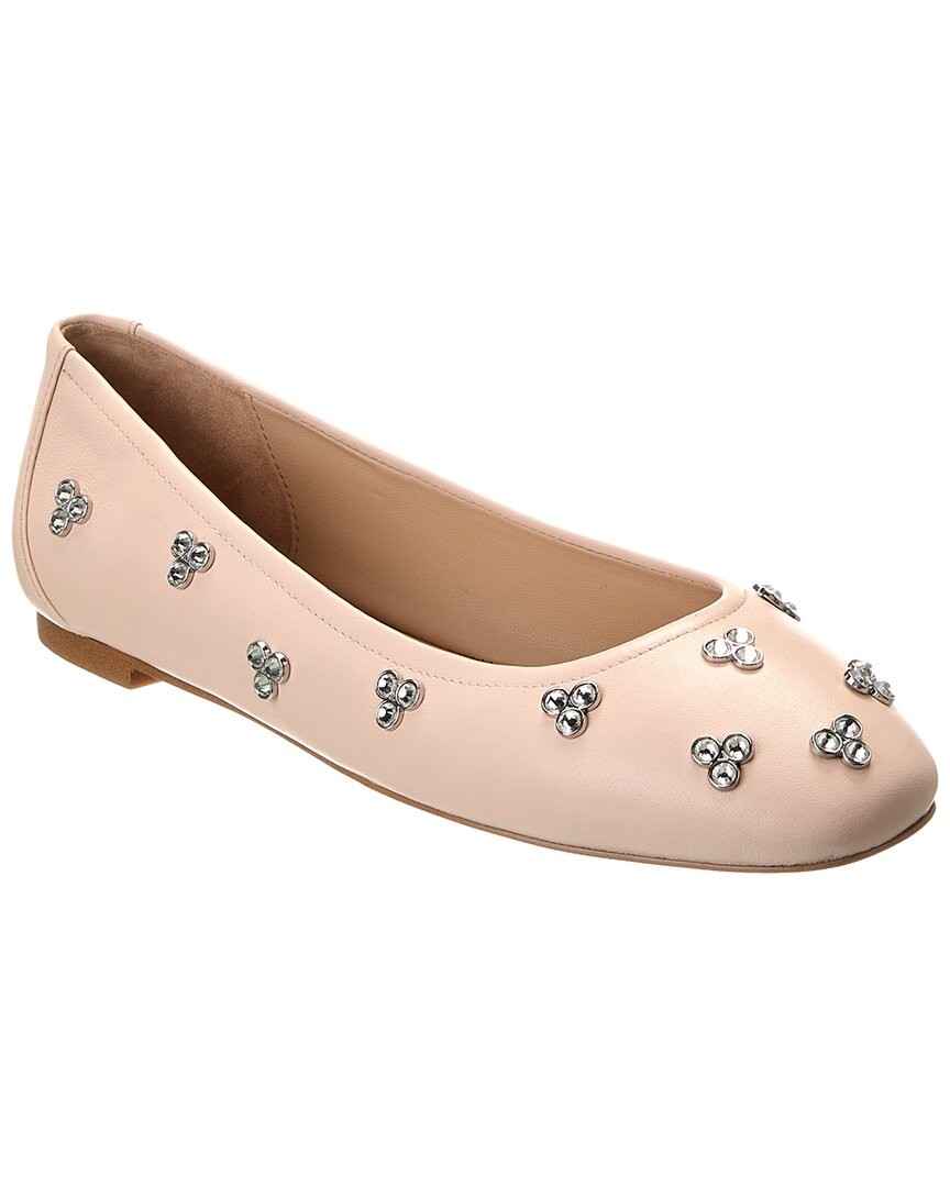 Stuart Weitzman Tammy Leather Ballet Flat Women's
