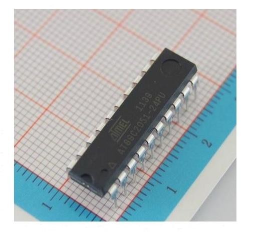 10PCS original DIP-20 ATMEL AT89C2051-24PU 89C2051 DIP20 MICROCONTROLLER