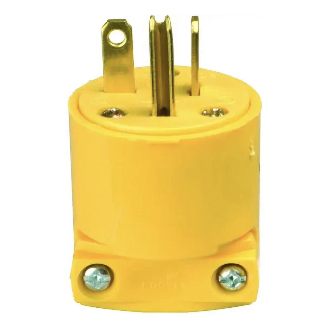 Eaton Wiring Devices 4509-BOX 3 Wire Grounded Straight Plug, Each