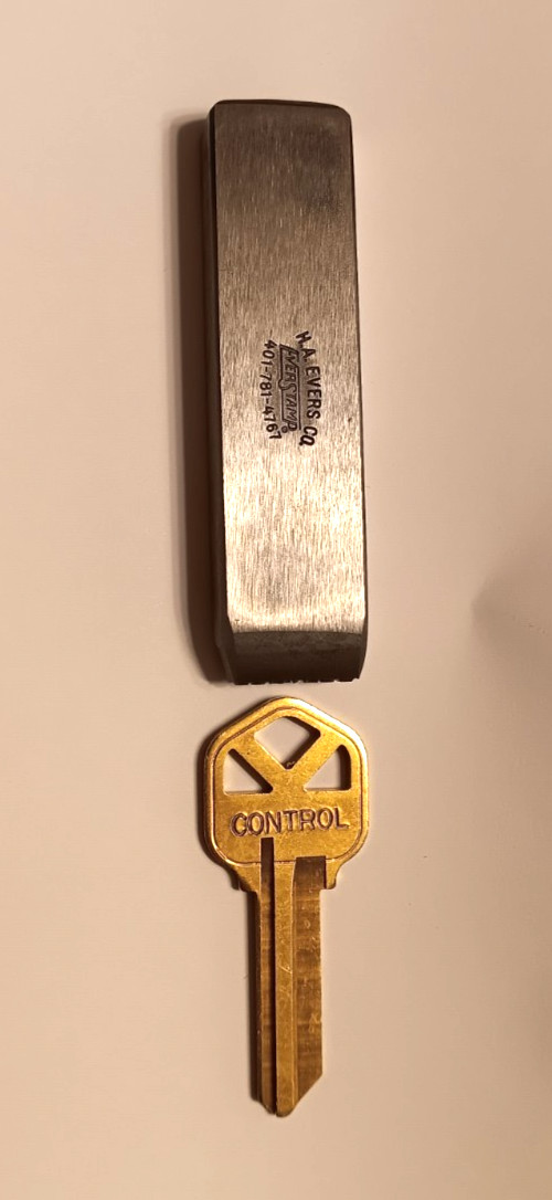 EverStamp #119 CONTROL Key Punch Locksmith Stamping Tool Key Mark Reads CONTROL