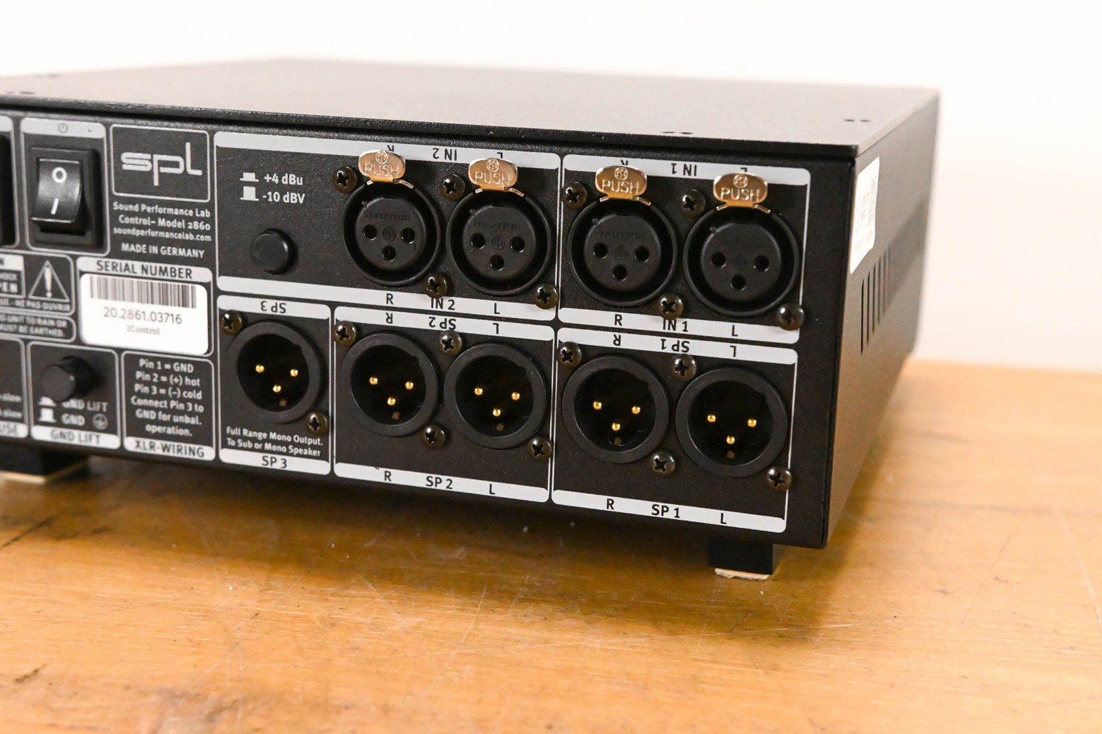 SPL 2Control Dual-Channel Monitor Controller CG01XPH