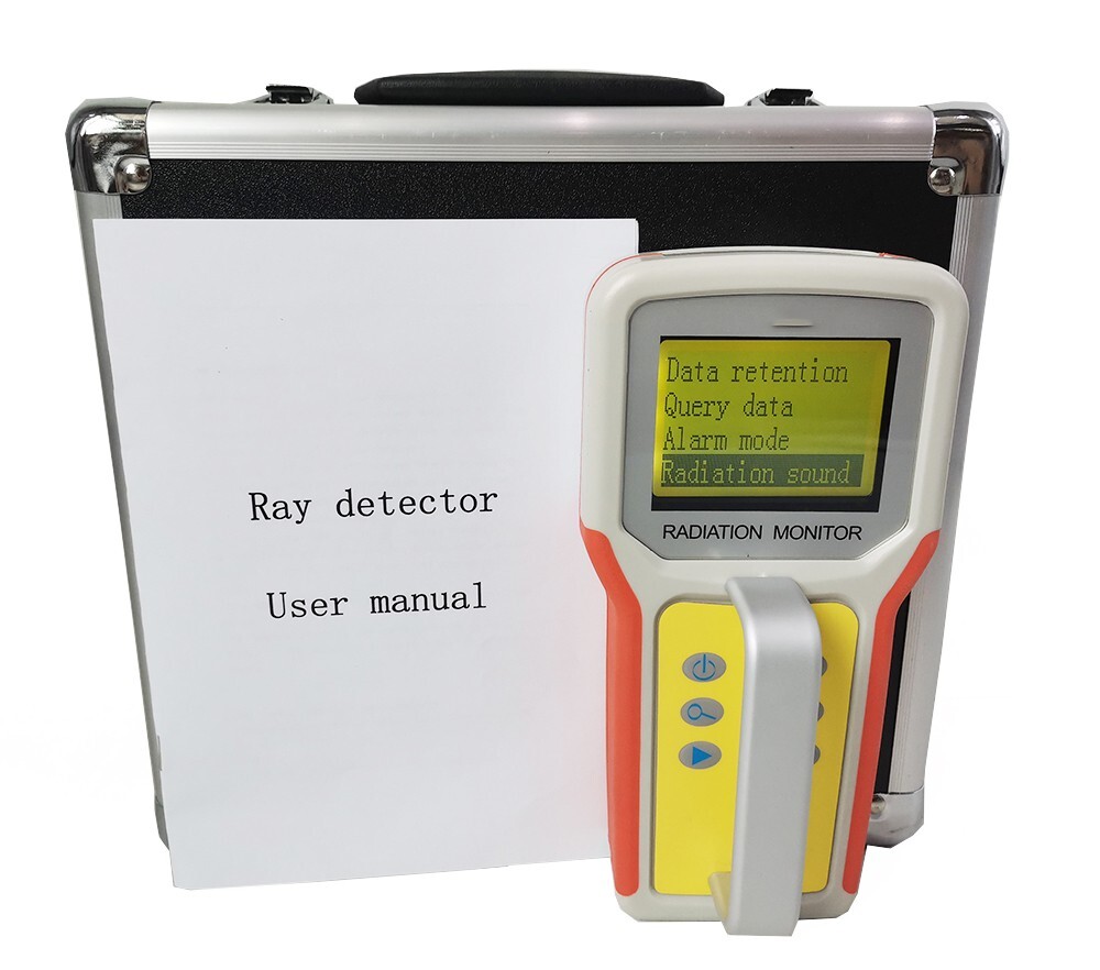 Portable Radiation Survey Meter X Y Gamma Rays Radiation Dose Rate Monitor